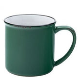 Avebury – Grüne Emaille-Tasse, 28 cl
